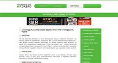 Desktop Screenshot of mirgaero.ru